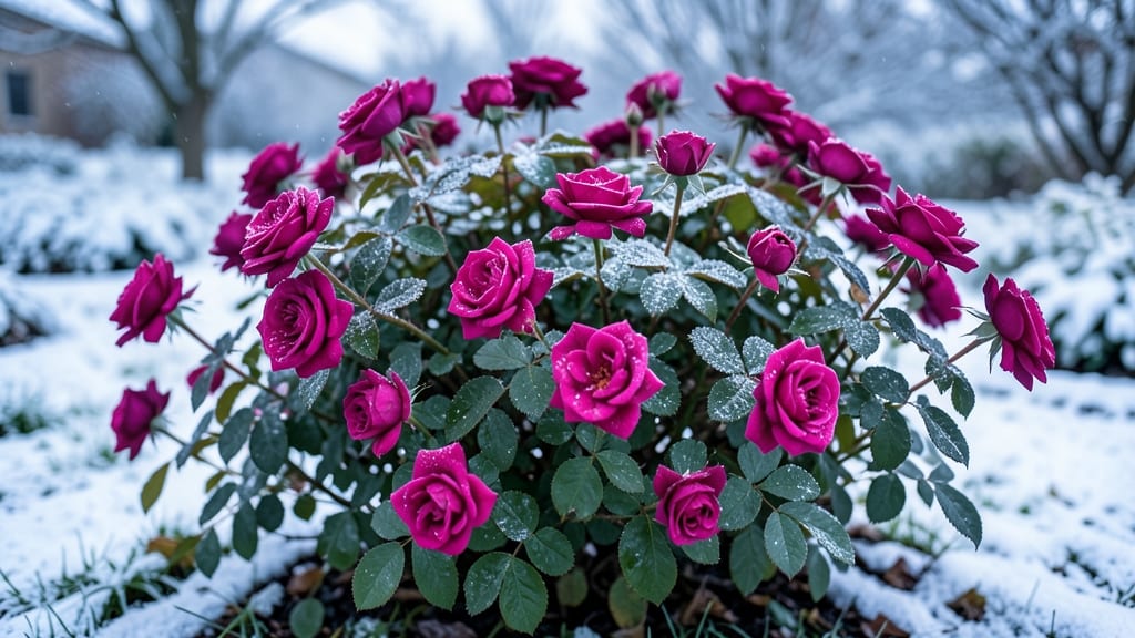 Knock Out Winter Beauty Rose