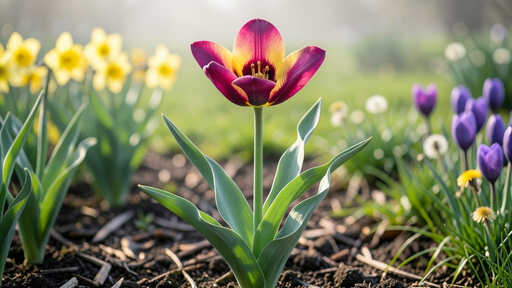 Full Bloom Tulips Recipe: Heat-Triggered Purple Spikes in 3 Months
