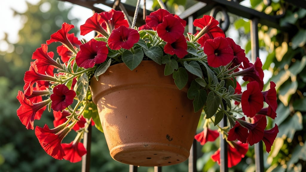 Superbena Red Petunia for Containers