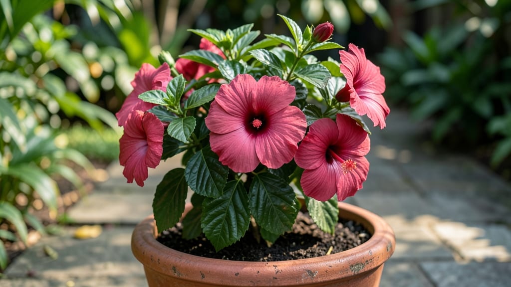 Double Bloom Hibiscus Plant: Pruning Tricks for Nonstop Purple Blooms