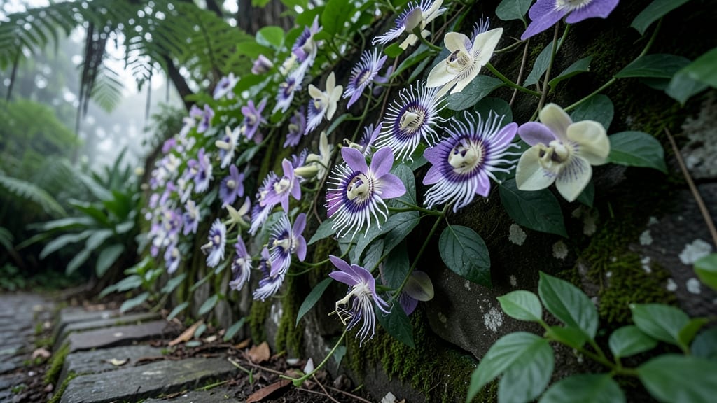 Passionflower Vine for Exotic Tropical Appeal