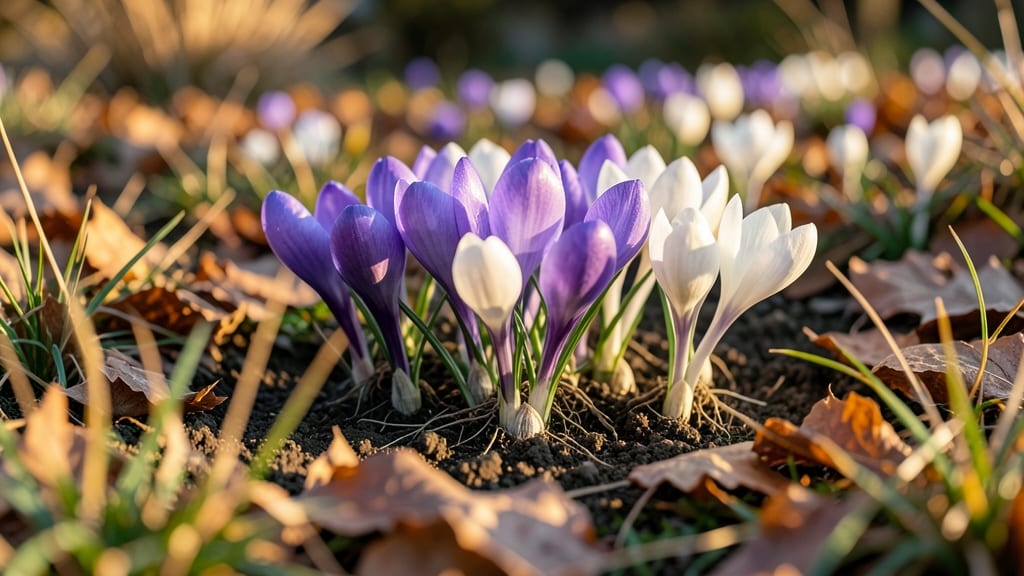 Crocus Vernus (Spring Crocus, Fall-Blooming Varieties)