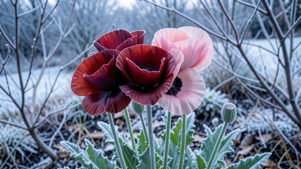 Papaver Hibernum: Oriental Poppies for Late Winter