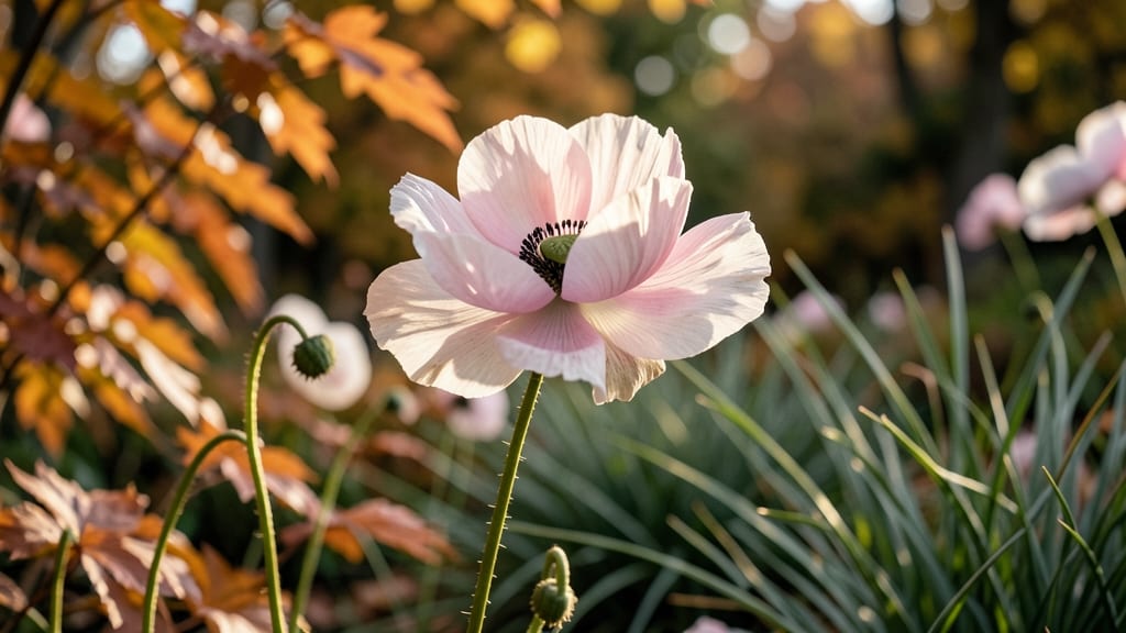 Japanese Anemones for Graceful Elegance