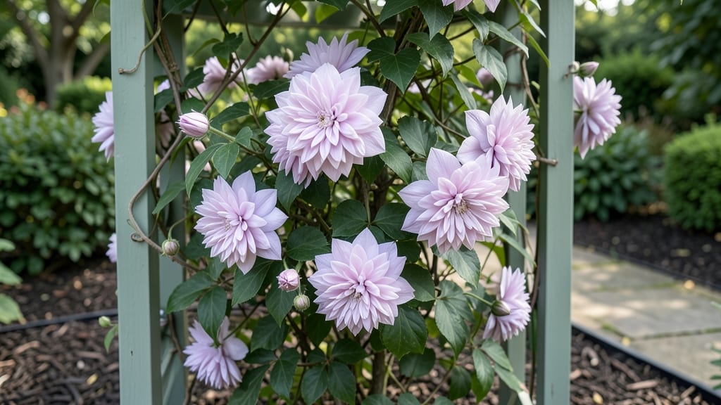 Double Bloom Clematis Growing Guide: Heat-Triggered Rebloom Secrets for Nonstop Flowers
