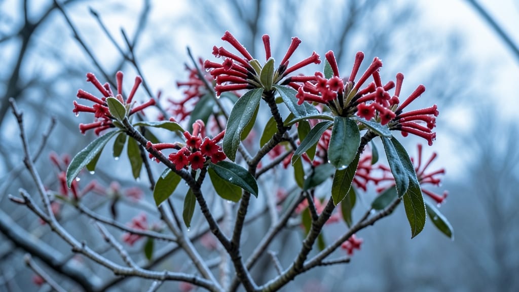 Winter Honeysuckle Fragrant Blooms