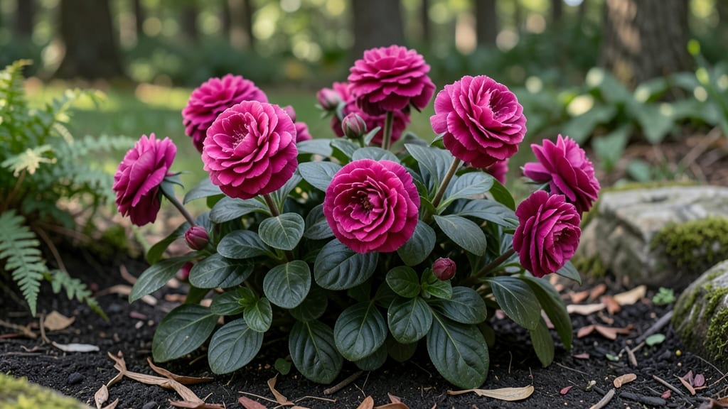 Double Bloom Impatiens Growing Guide: Heat-Triggered Rebloom Secrets for Year-Round Purple Spikes