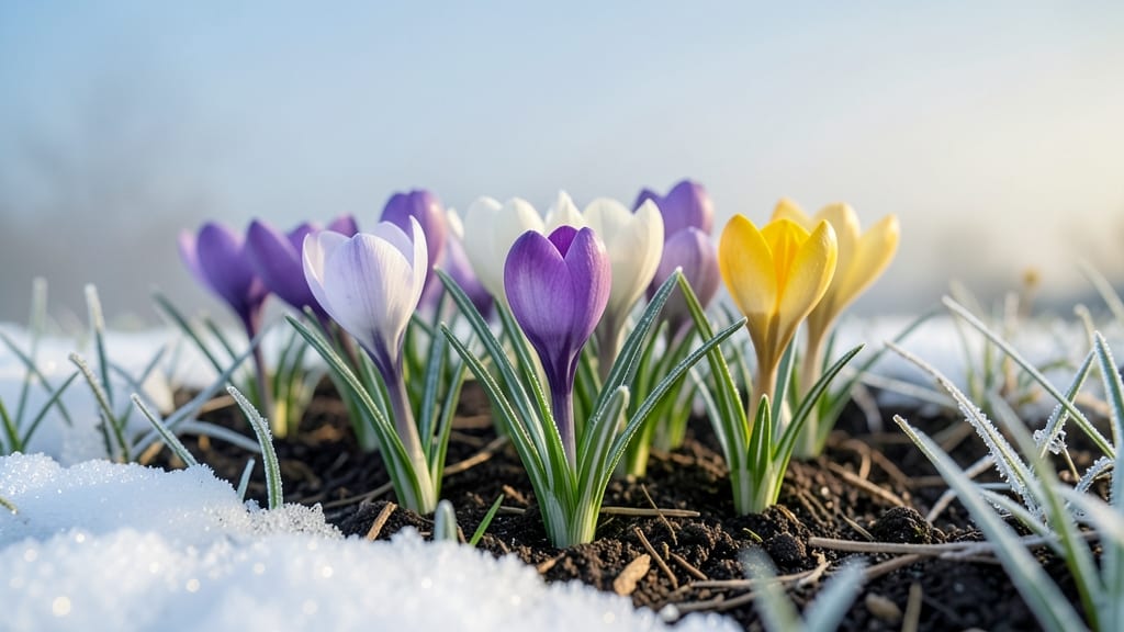 Crocus Flowers: Harbingers of Spring's Arrival