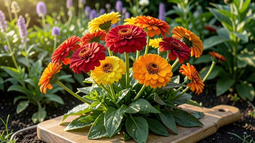 Zinnias for Cut Flower Gardens