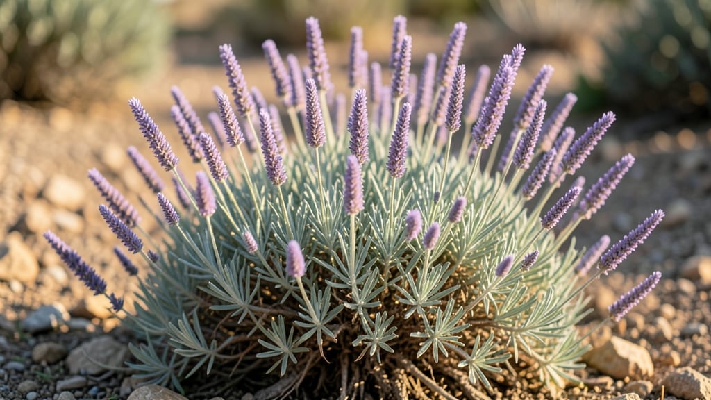 Russian Sage's Silvery-Foliaged Spikes