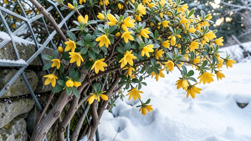 Winter Jasmine Climbing Shrubs