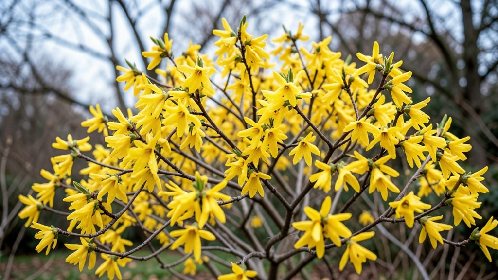 Forsythia Golden Showers