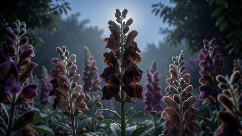 Evening Snapdragon with Unique Flower Shape