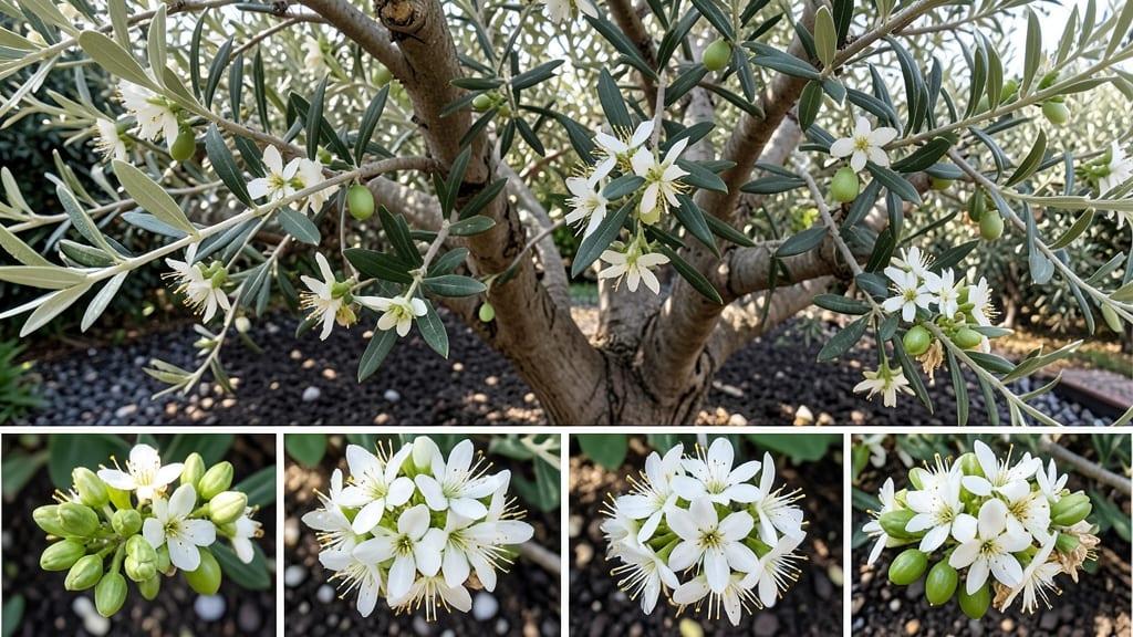 Olive Tree Bloom Stages: Year-Long Cycle from Bud to Fruit