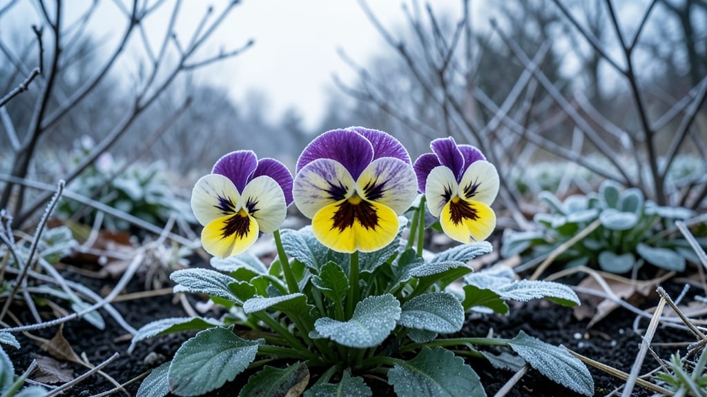 Pansies Viola Winter Hardy