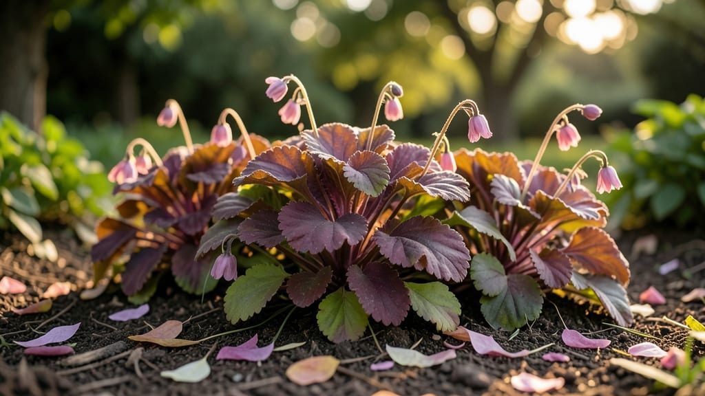 Coral Bells with Self-Cleaning Flowers