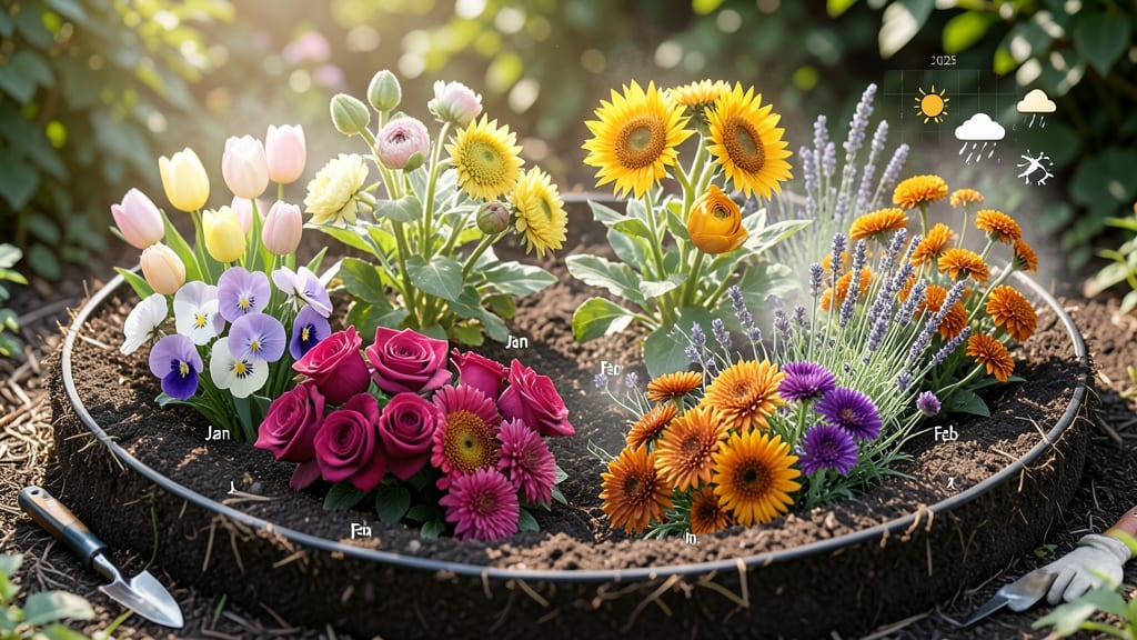 Bloom Calendar 2025: Month-by-Month Guide for Year-Round Purple Spikes