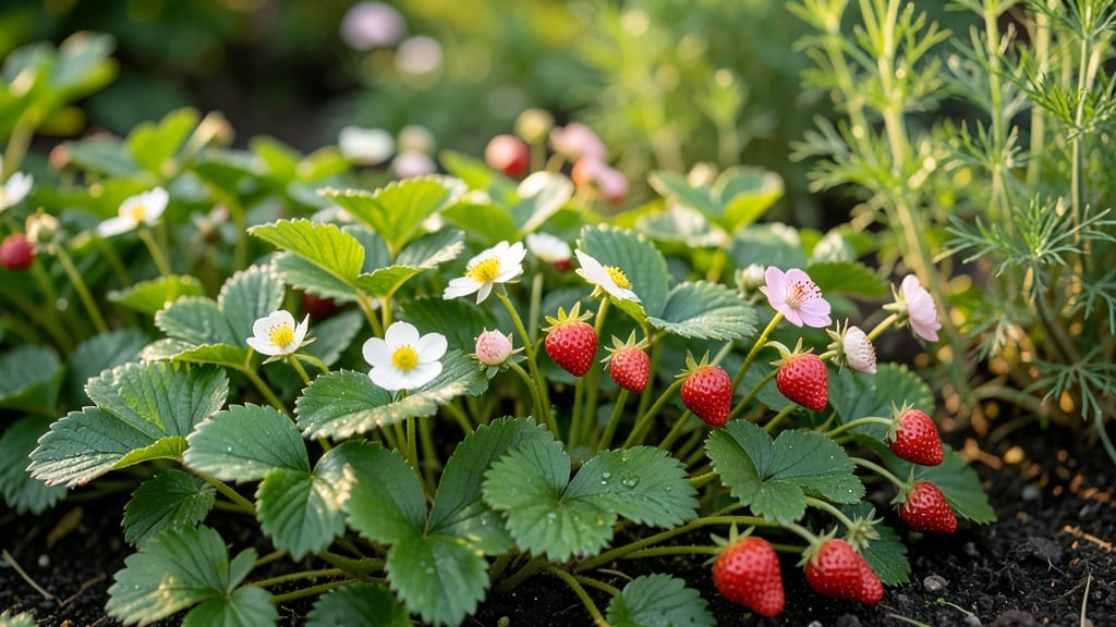Everbearing Strawberries for Continuous Harvest
