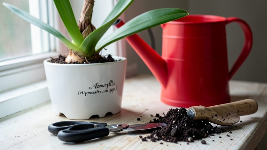 Rebloom Amaryllis After Flowering: Precision Cutting Guide for Next Season’s Blooms