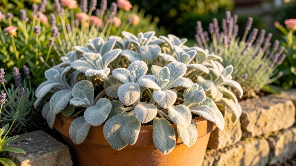 Lamb's Ear for Textural Garden Interest
