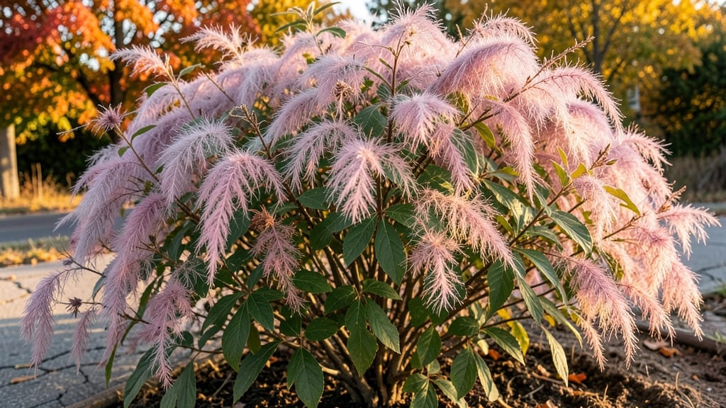 Smoke Bush for Fiery Orange Foliage