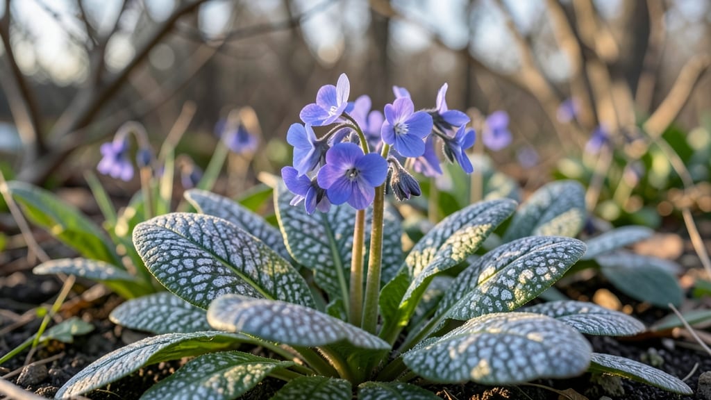 Lungwort: Medicinal Beauty with Silver-Spotted Leaves
