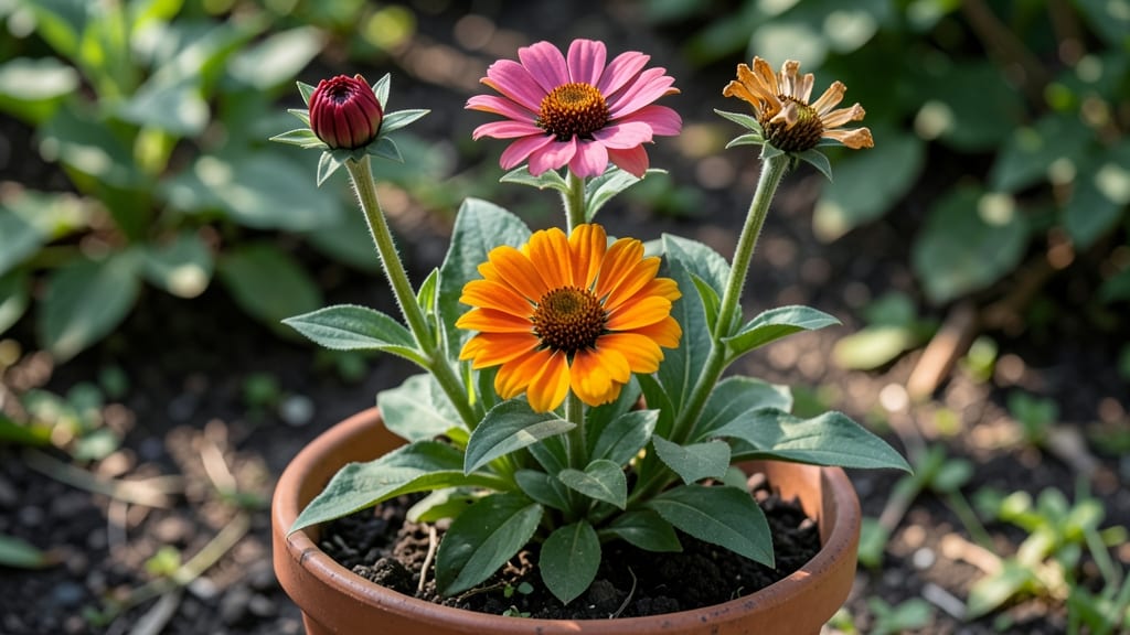Zinnia Bloom Stages: From Bud to Full Bloom in 3 Weeks