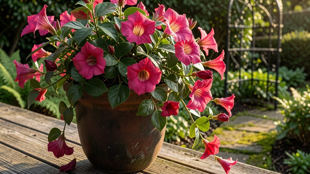 Mandevilla Bloom Time: Pruning Tricks to Extend Summer’s Purple Spikes