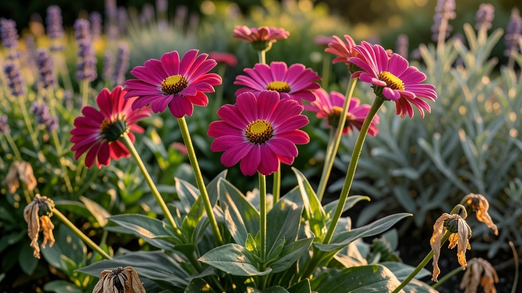 Shockwave Pink Zinnias for Cut Flowers