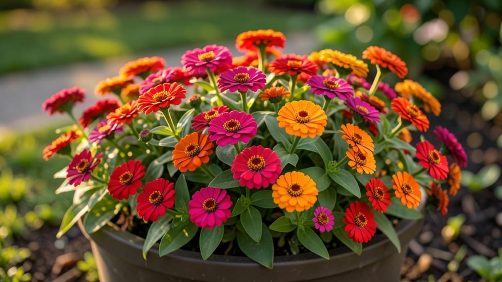 Dwarf Zinnia for Bold Summer Pops