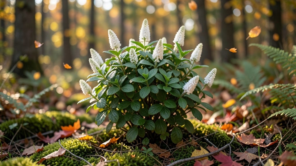 Dwarf Fothergilla for Fragrant White Spikes
