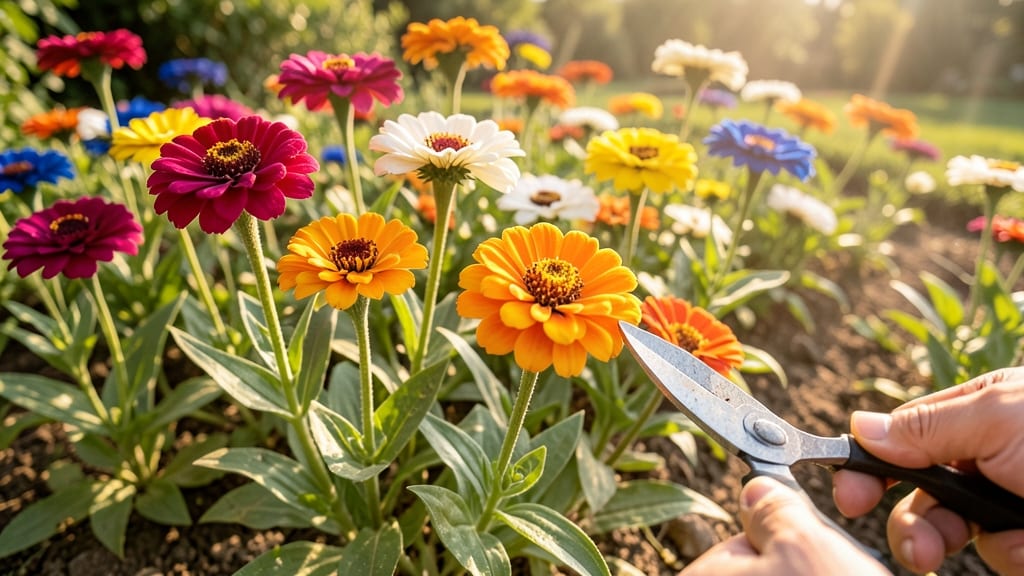 Zinnias for Cut-Flower Brilliance