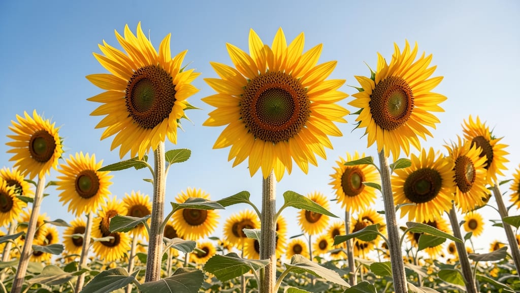 Sunflowers for Quick Summer Impact