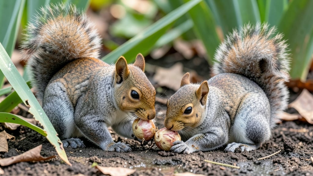 Do Squirrels Eat Iris Bulbs: Why They Dig and How to Protect Them