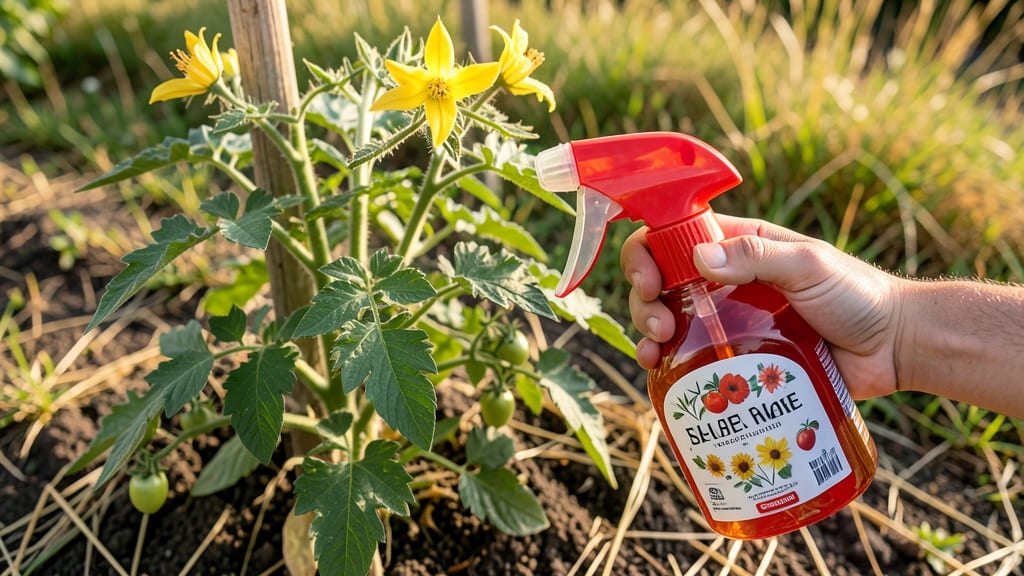 Tomato Bloom Spray Recipe: Heat-Triggered Rebloom Magic for Purple Spikes