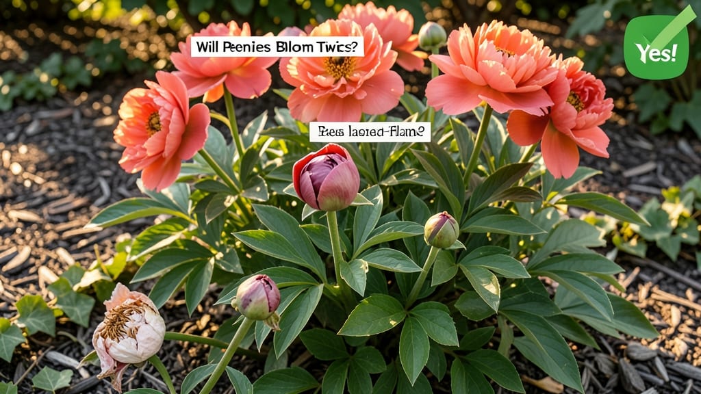 Will Peonies Bloom Twice: What Science Says About Their Rebloom Cycle