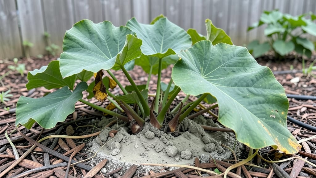 Elephant Ear Bulb Rot: Quick Fix for Blackened, Mushy Leaves
