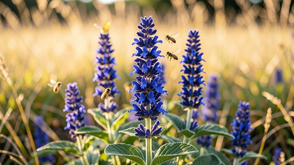 Profusion Blue Salvia for Pollinators