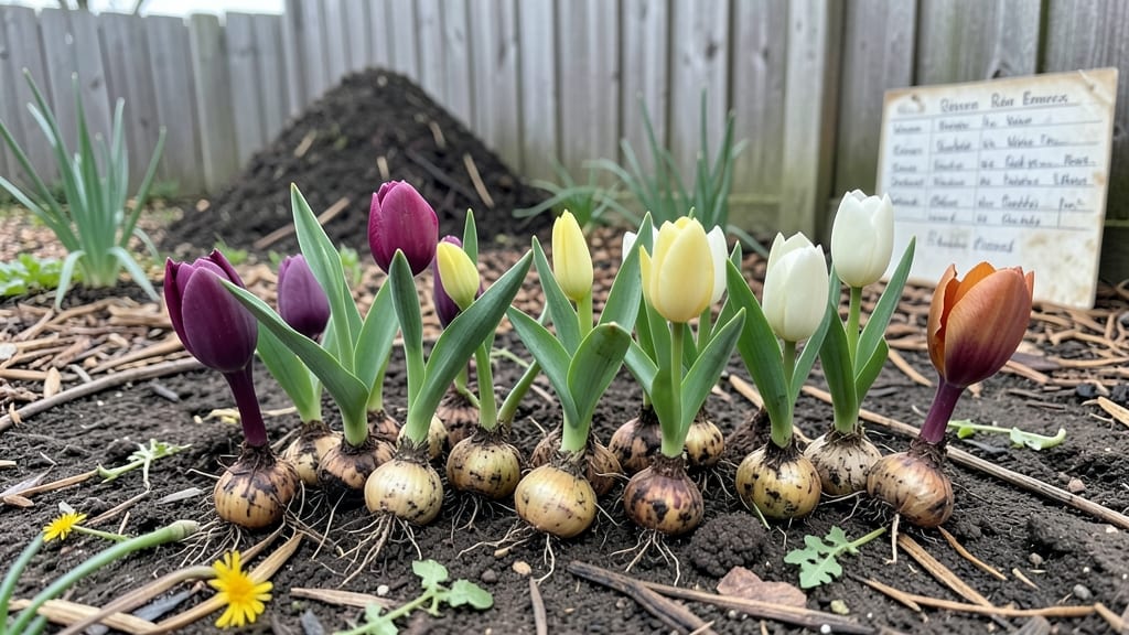 Identifying Flower Bulbs: Seasonal Guide to 10 Common Types by Shape and Color