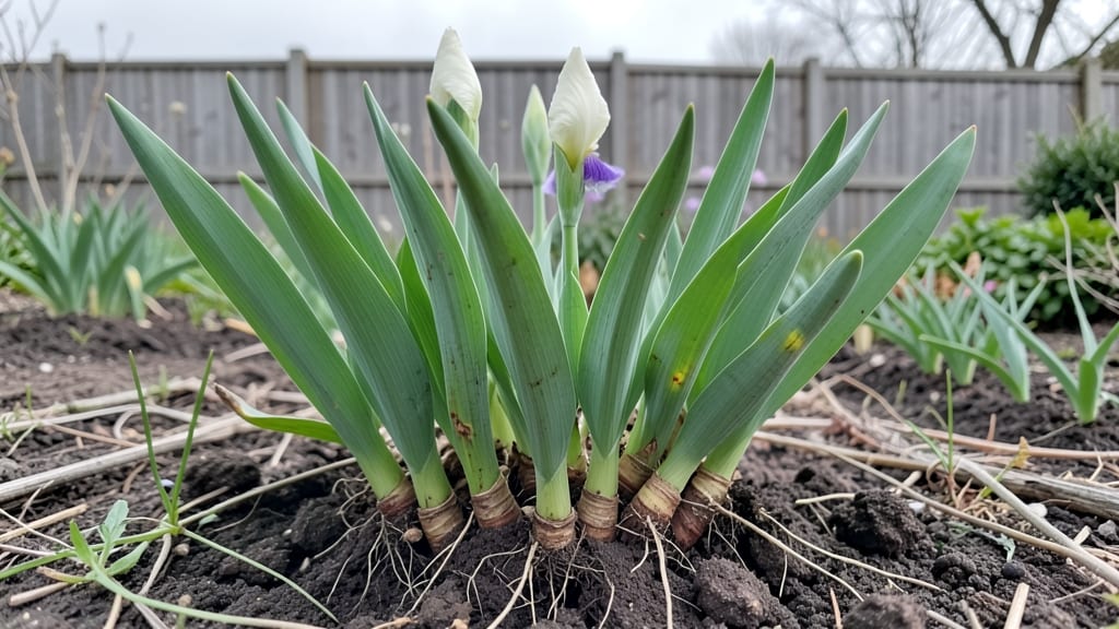 White Iris Bulbs: Planting Depth Secrets for Bold Blooms